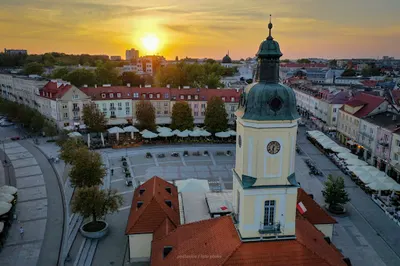 Dron Białystok - zdjęcia filmy z drona